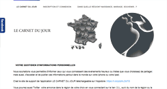 Desktop Screenshot of carnetdujour.com